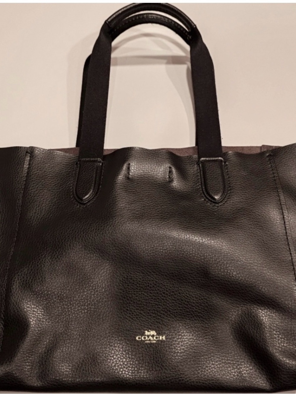Coach Black Derby bag - Picture 1 of 10